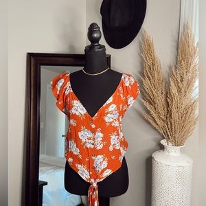 American Eagle Floral Top